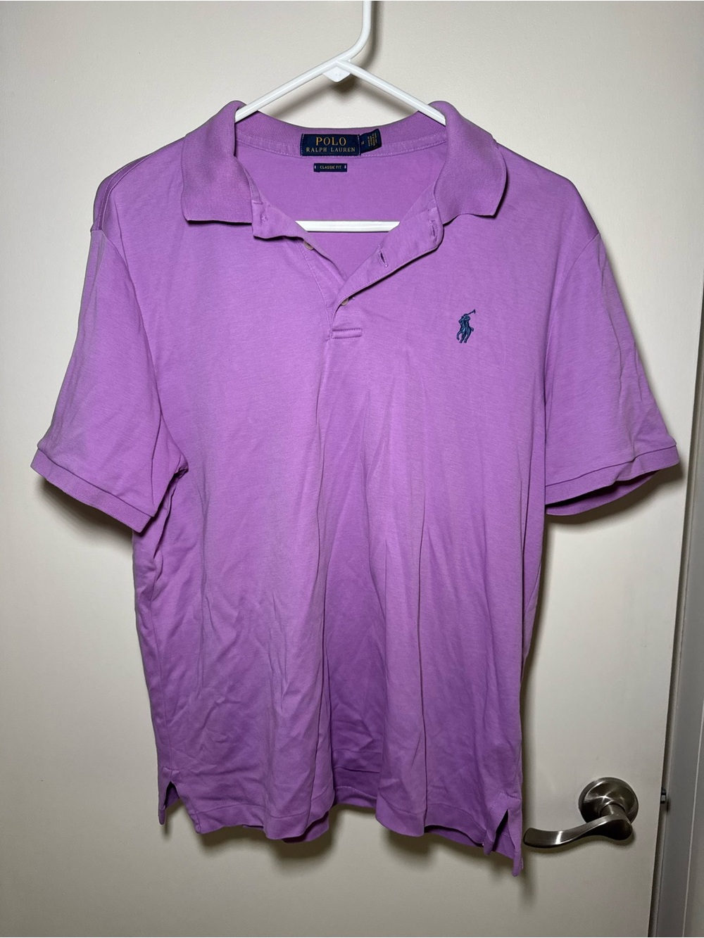 Polo by Ralph Lauren Lavender Short-Sleeve Polo